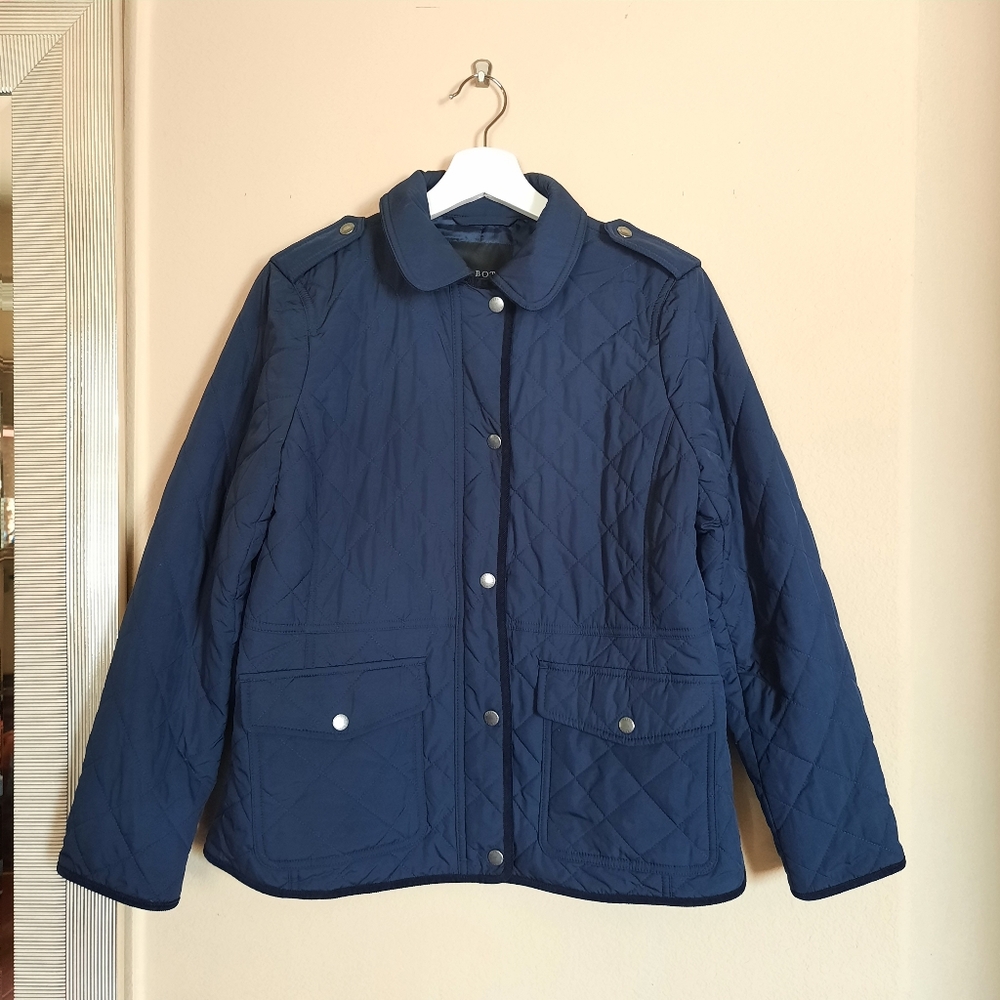 Navy Talbots Puffer Jacket